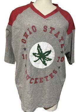 NEW Ohio State Buckeyes Colosseum Athletics Flowy Oversize Shirt Women's M